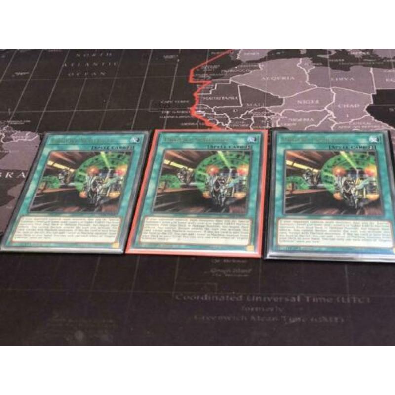 Urgent Schedule - Ultra Rare - Playset (3x) - YuGiOh! Kaart